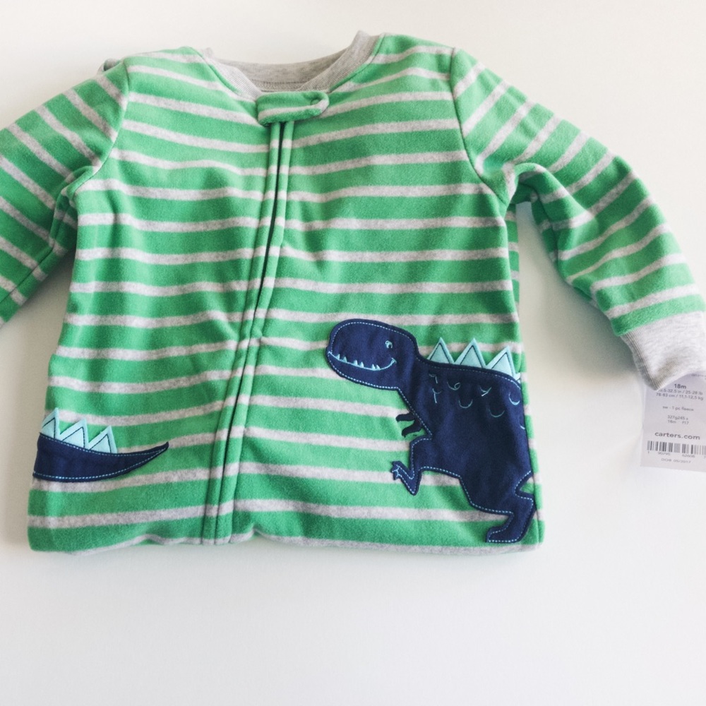 SET OF 3 Boy 18 month Fleece Carter’s Onesies